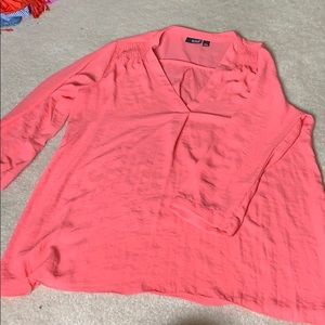 Pink quarter sleeve blouse